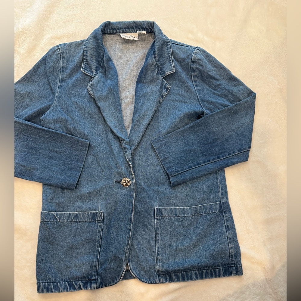 Denim Blue Women's Jacket